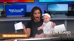 Meteorologist Heather Mathis NC5's daughter Hutton continues to bring smiles to our faces! Her giggles made it all the way to CBS Mornings today! | NewsChannel 5 Nashville
