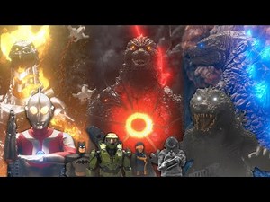 Godzilla: Monster Mayhem — The Ultimate Stop Motion Compilation!