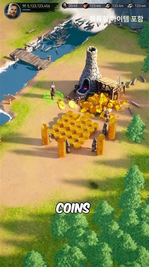 Viking Rise: Making Gold Coins in Open #viralshort #vikingrise