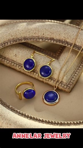 Lapis Lazuli Jewelry Collection | Everyday Elegance in Sterling Silver & 18K Gold Plated | Annelar