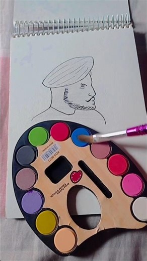 Simple Portrait Drawing of Sidhu Moose Wala | Pencil Art ✏️