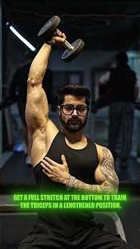 Best arms day routine ✅ step by step tutorial to grow biceps and triceps #exercise #workout #armsday