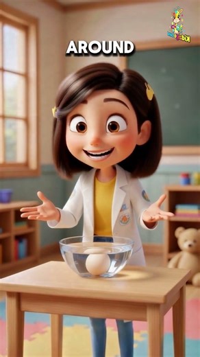 Floating Egg Experiment | Sink or Float Science for Kids | #kidslearning