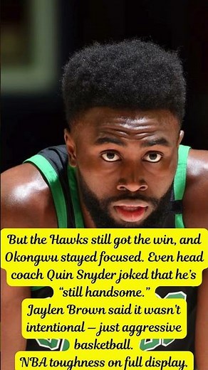 “Hawks Star Gets His TEETH Knocked Out by Elbow 😳”