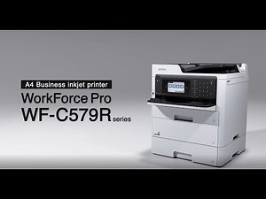 EPSON WF C579R Workgroup Color MFP with Replaceable Ink Pack System