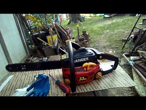 Homelite Ranger 33cc 16" Chainsaw: Repairs and Cutting