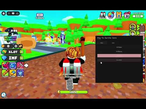 keyless DIG TO EARTHS CORE script | inf everything, auto farm