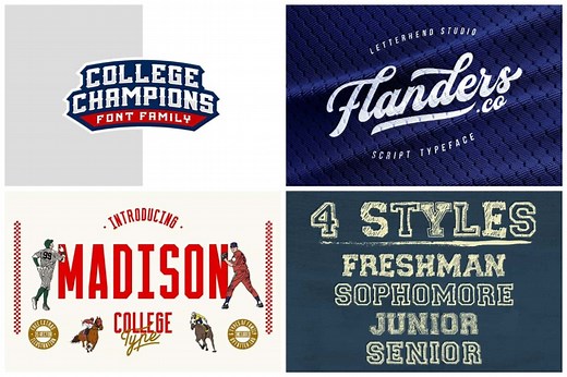 41 Beautiful College Fonts for A Professional Look | HipFonts