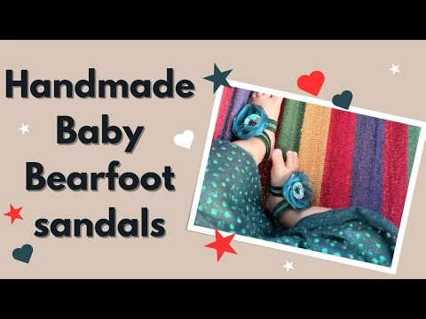 Bearfoot sandals for newborn baby