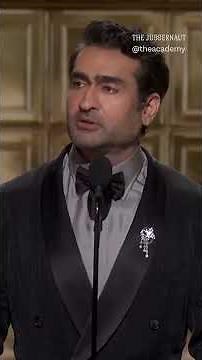 Kumail Nanjiani presented the award for Best Live Action Short — the seventh tie in Oscar history 🎬