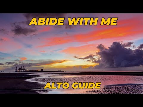 Abide with me (Monk) - Alto Guide - With lyrics
