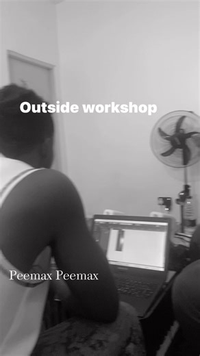 Recording outside workshop #afrobeat #recording #reels #fb | Cious Pee