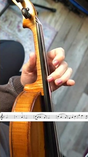 Moon River from Breakfast at Tiffany’s by Mancini violin lesson #shorts