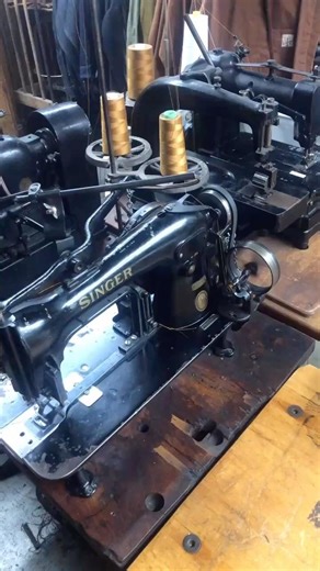 Singer 68-32 — Bobbin Winding for Bartack Machine