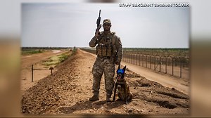 Military working dogs recognized during K9 Veterans Day