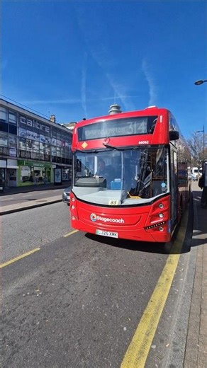 LJ25XMK 66062 Volvo BZL Electric on route 314 to New Addington from Bromley South