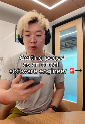 Getting paged as oncall software engineer flying to visit family #softwareengineer #oncall