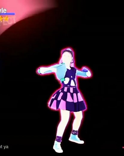 #justdance2015 #arianagrande #iggyazalea #problem #outfit #costume #triangles #colorlines #lines #mouths #fancylips #stripes #squares #colors