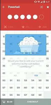 How To Place a Lottery Ticket Order on Jackpocket for Android