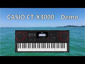 CASIO CT-X3000 Demo