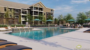 Construction begins on East Side apartment project at site of former high school property