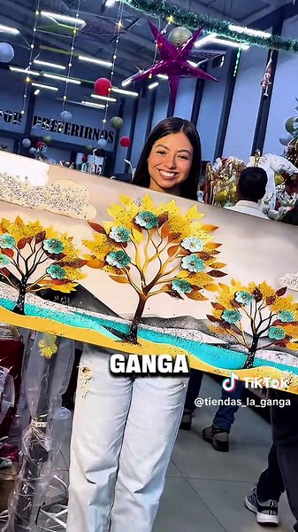 Llegaron los mejores CUADROS 3D a TIENDAS LA GANGA 😱🔥 Grandes, pequeños, elegantes y con un brillo que enamora… Perfectos para tu habitación, sala, comedor, alcoba, apartamento u oficina. 🏠✨ Y sí… solo aquí los encuentras a precio de regalo 😍🛍️ Corre antes de que se agoten 👀🔥 #regalos #navidad #diciembre #fiesta #detalles