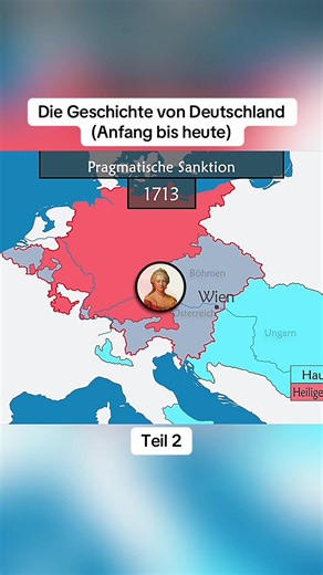 Die Geschichte von Deutschland (Anfang bis heute) #animation #trending #fyp #viral