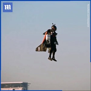 This is the world's FIRST female jet suit pilot 💪 💪 | Daily Mail Video