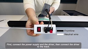 SCON 12-Pack Track Rails, Recessed Magnetic Track Lighting Kit, Easy Install Aluminum Rail System for Flush Mount LED Heads, for Magnetic Lamp Heads for Kitchen, Living Room, Office, Shop (3.3FT)