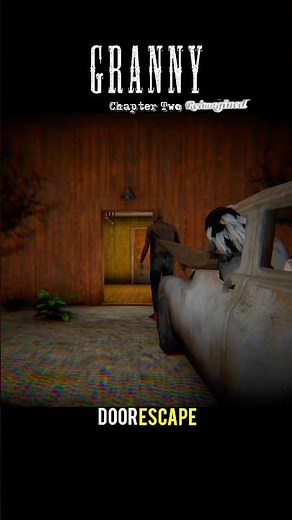 Granny Chapter Two Reimagined Door Escape 😱 #shorts #granny #gaming #gameplay