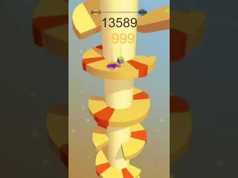Helix Jump LEVEL 10,000! HIGHEST LEVEL ON YOUTUBE! WORLD RECORD! Pro Player