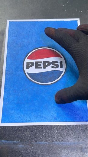 “Pepsi Logo Realistic Art 🔥 | Easy & Smooth Drawing Tutorial”