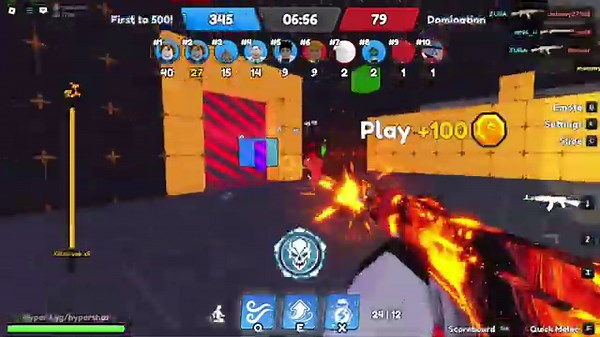 Hypershot Gunfight Script (2025) | Aimbot, ESP, Big Head Chams | Free Pastebin