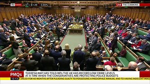 68K views · 341 reactions | Jeremy Corbyn continues to tackle the Prime Minister on police funding. Theresa May hits back stating that Mr Corbyn doesn't have a "Very good" track record giving powers to the police | Sky News | Facebook