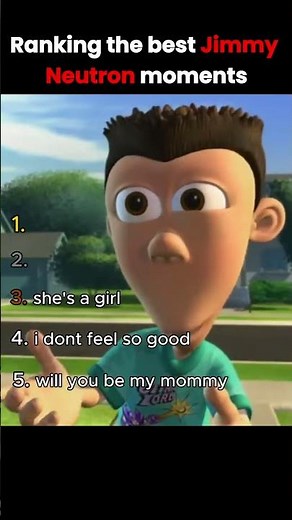 Ranking the best Jimmy Neutron moments 🤣