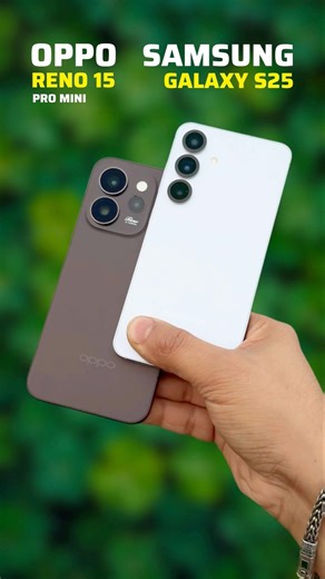 Oppo Reno 15 Pro Mini Vs Samsung Galaxy S25 Camera Compare #mobilepapa #shorts