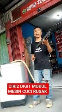 modul mesin cuci panasonic 1 tabung tidak bisa of