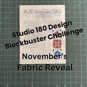 Deb Tucker's Studio 180 Design Blockbuster Challenge is back in November! This month, we will focus on Blockbuster #18, titled "A Popped V." This block uses the V Block and Corner Pop tools. I will continue using fabrics from the Andover Deco Glo II collection, and this time, I've added a few new colors to make my project more vibrant. Stay tuned over the next couple of weeks as my fellow Studio 180 Design Certified Instructors, and I showcase what we’ll be creating with this fun block. Check ou