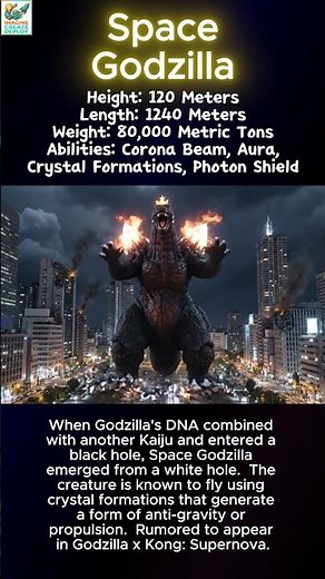 How was Space Godzilla born? #godzilla #spacegodzilla #monsterverse