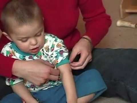 Autism Teaching Tools: Brushing and Joint Compression