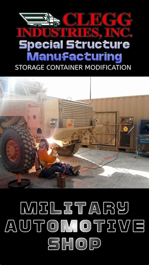 Specialty Structure Manufacturing - Storage Container Modification
