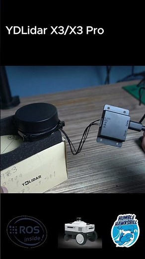 YDLidar x3/x3 pro with ros2 humble