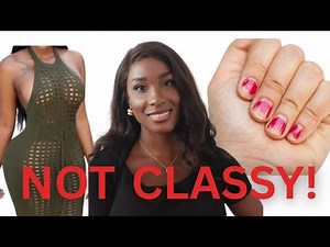 10 Signs that show you lack Class and Elegance! | The Blueprint of Elegance