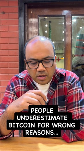 Bitinning on Instagram: "People underestimate Bitcoin for wrong reasons…and they exit…"