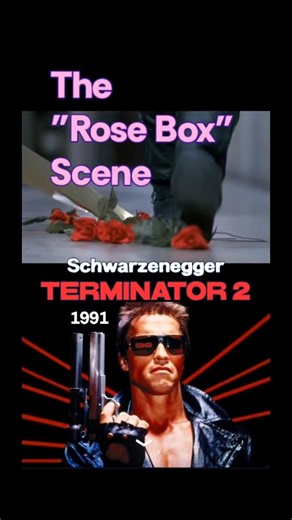 TERMINATOR 2 (1991) - The "Rose Box" Scene (Schwarzenegger)