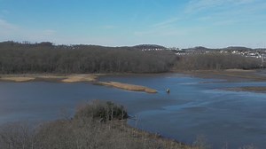 7News Drone over Powells Creek and Potomac in Woodbridge, Va.