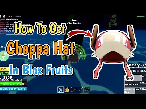 How To Get Choppa Hat In Blox Fruits (2025) | Complete Guide