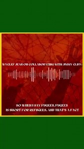 Wyclef Jean speaks about Fugees, what "Refugees" means to him, and speaking up on behalf of the forgotten. Listen to "Refugees" (Dance Version) ft. Wyclef now ➤ https://jimmycliff.lnk.to/Refugees | Jimmy Cliff