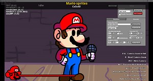 Mario sprites Mod for Friday Night Funkin' | FNF Mods