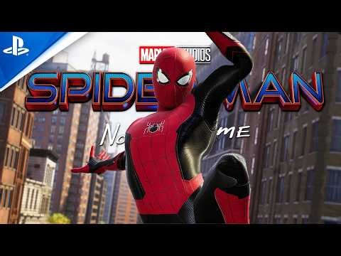 *NEW* Photoreal No Way Home Upgraded Spider-Man Suit by AgroFro In Marvel's Spider-Man 2